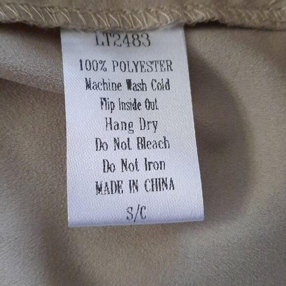 C. Luce HI Lo Long Sleeve Tunic Size Small. - Picture 3 of 5